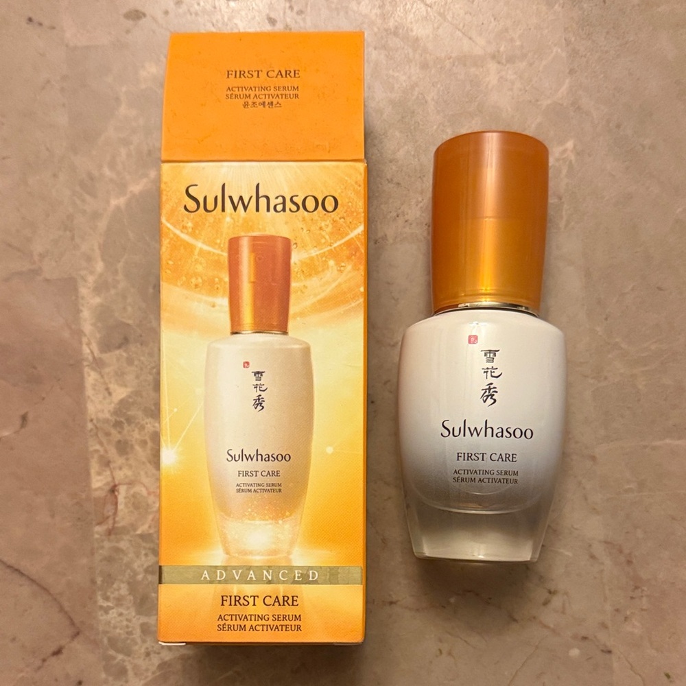 Sulwhasoo First Care Activating Serum - Orange and White